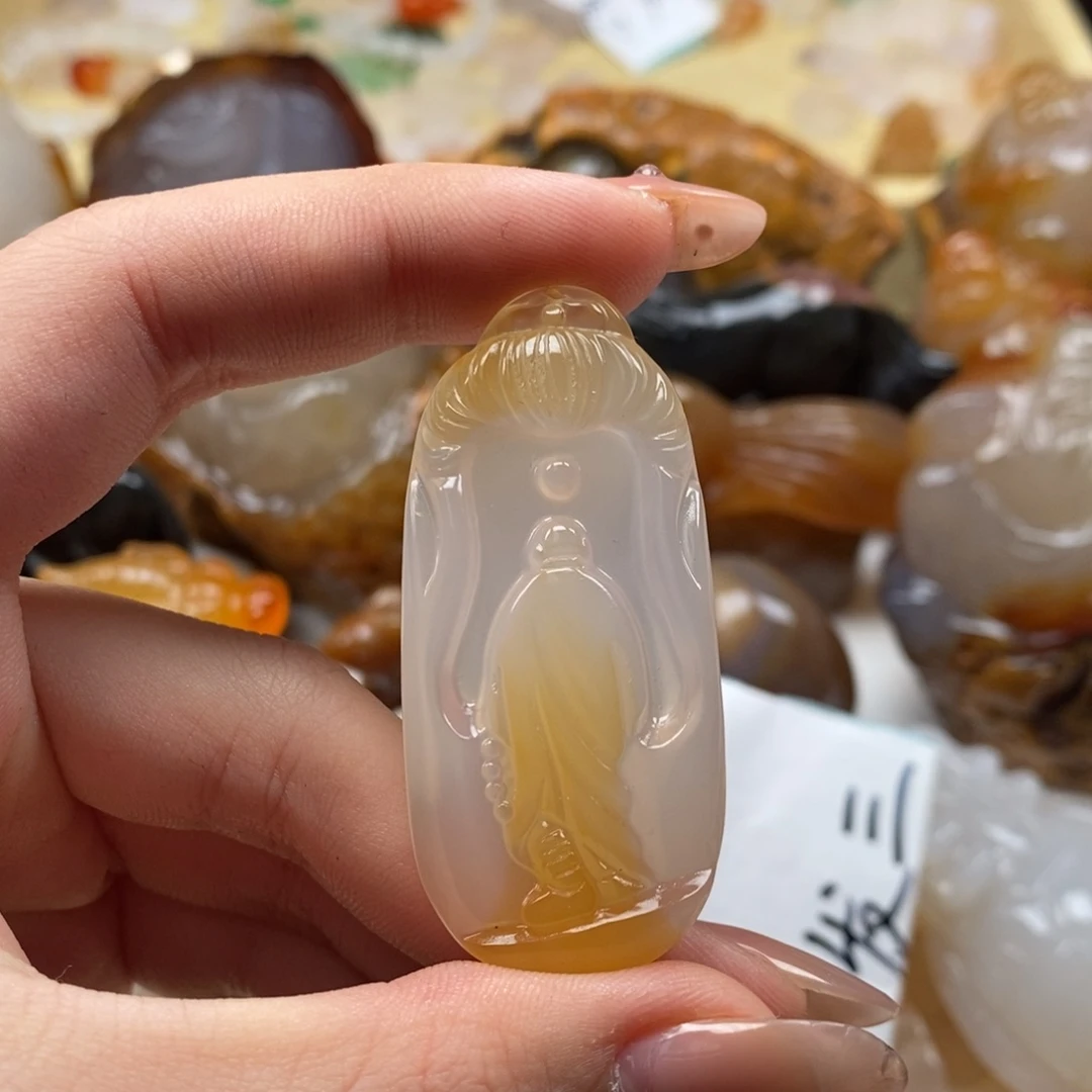 玛瑙/玉髓未镶嵌颈饰