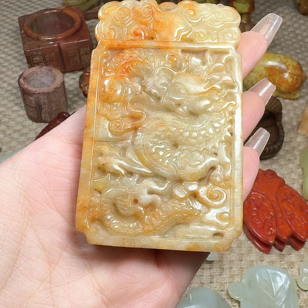 白玉菩提吊坠挂件