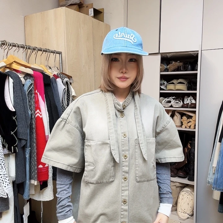 oiioriri半袖牛仔