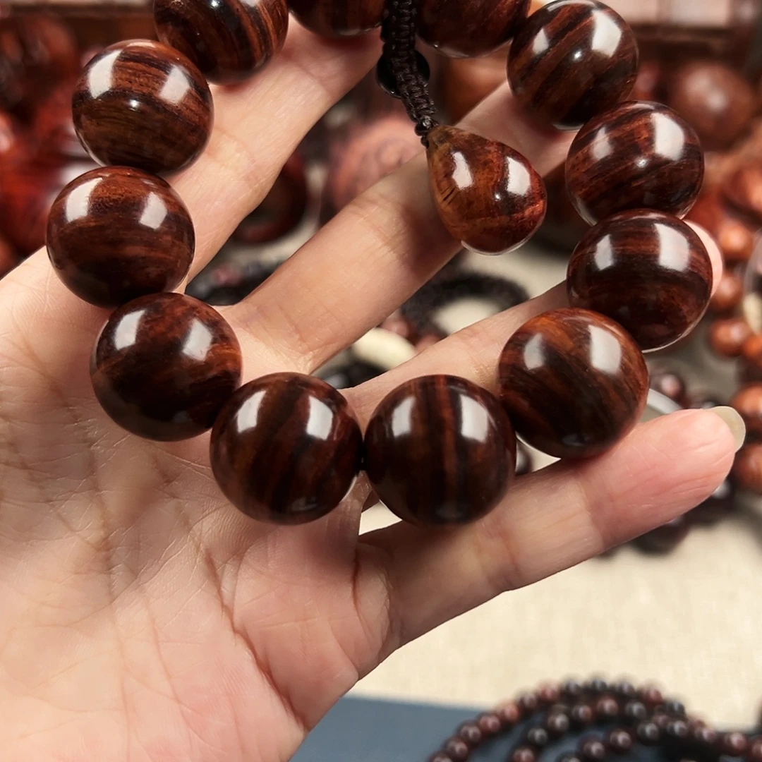 沉***茶手串/手链黄花梨/降香黄檀