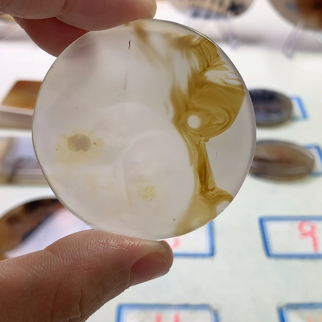 未镶嵌玛瑙/玉髓珠宝半成品