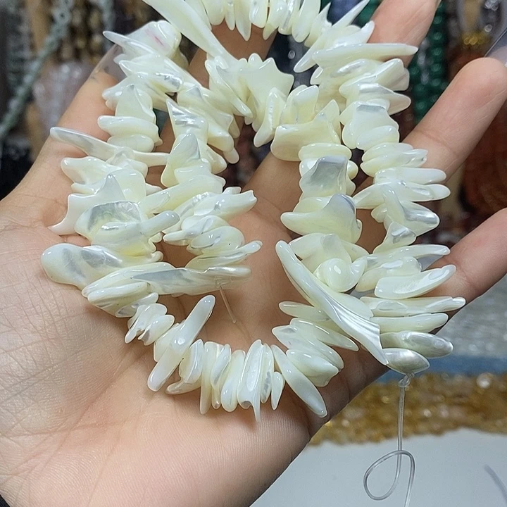 玛瑙/玉髓未镶嵌珠宝半成品天然马蹄螺一条
