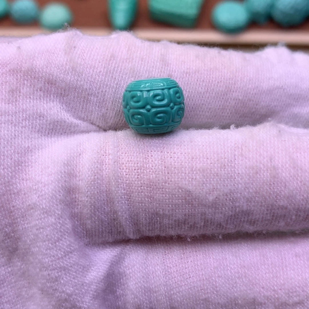 原生态散珠配珠回纹珠卡11