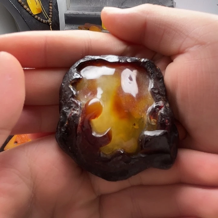 未镶嵌定制琥珀纯天然蜜蜡吊坠