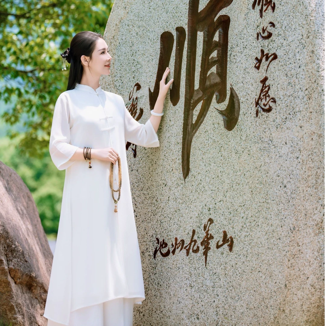 问道禅服禅意茶服 夏季新款新中式服装