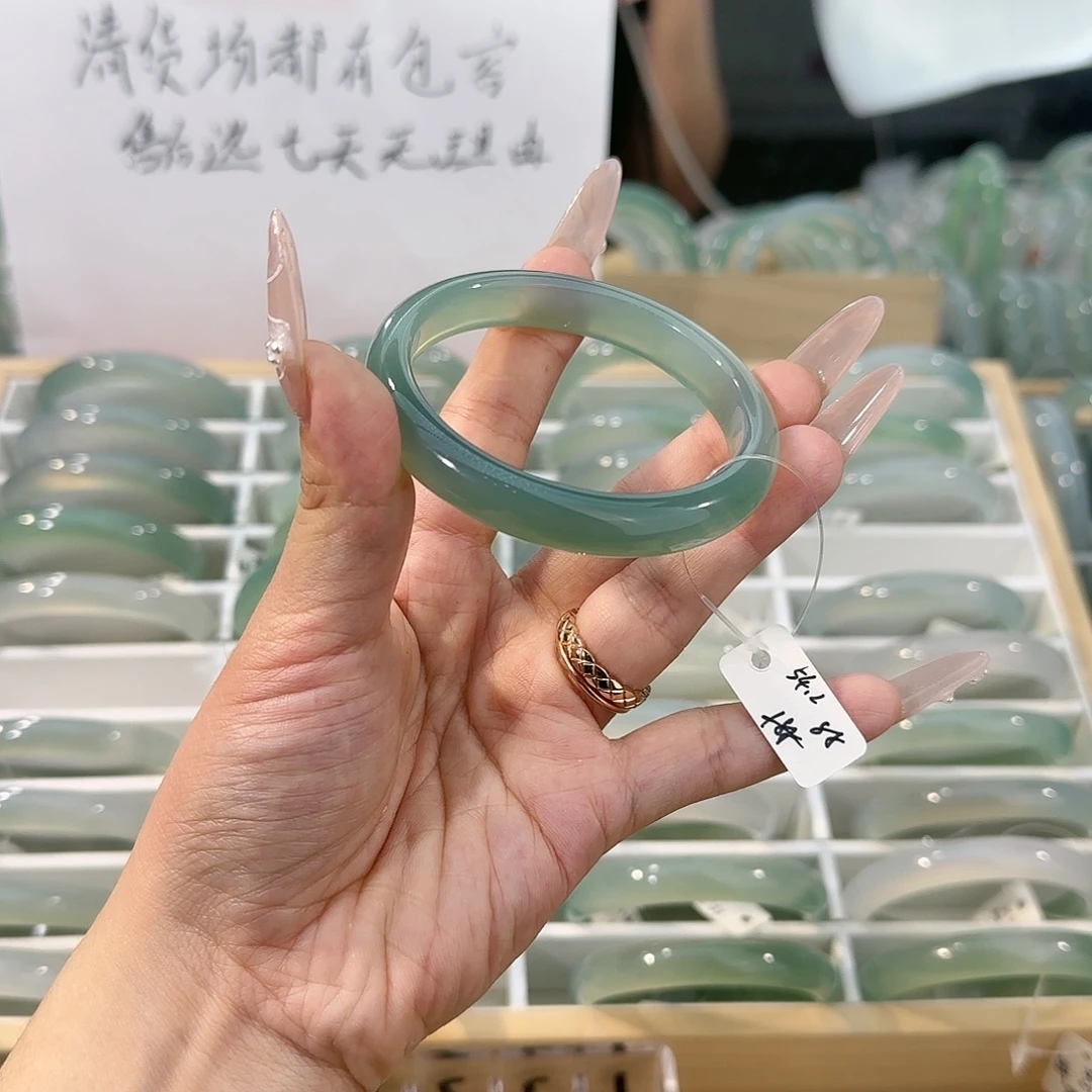 手镯玛瑙/玉髓未镶嵌圈口54.2