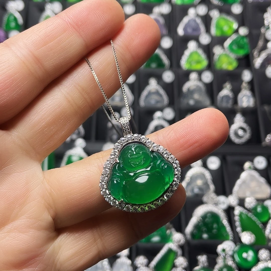 玛瑙/玉髓合金颈饰