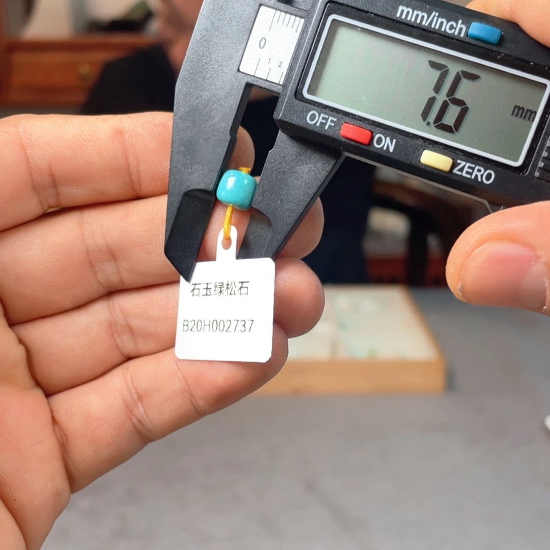 绿松石未镶嵌颈饰