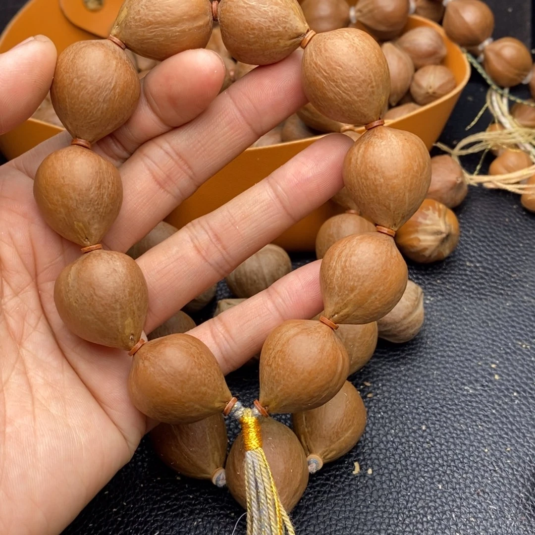 陳***画橄榄核手串/手链1