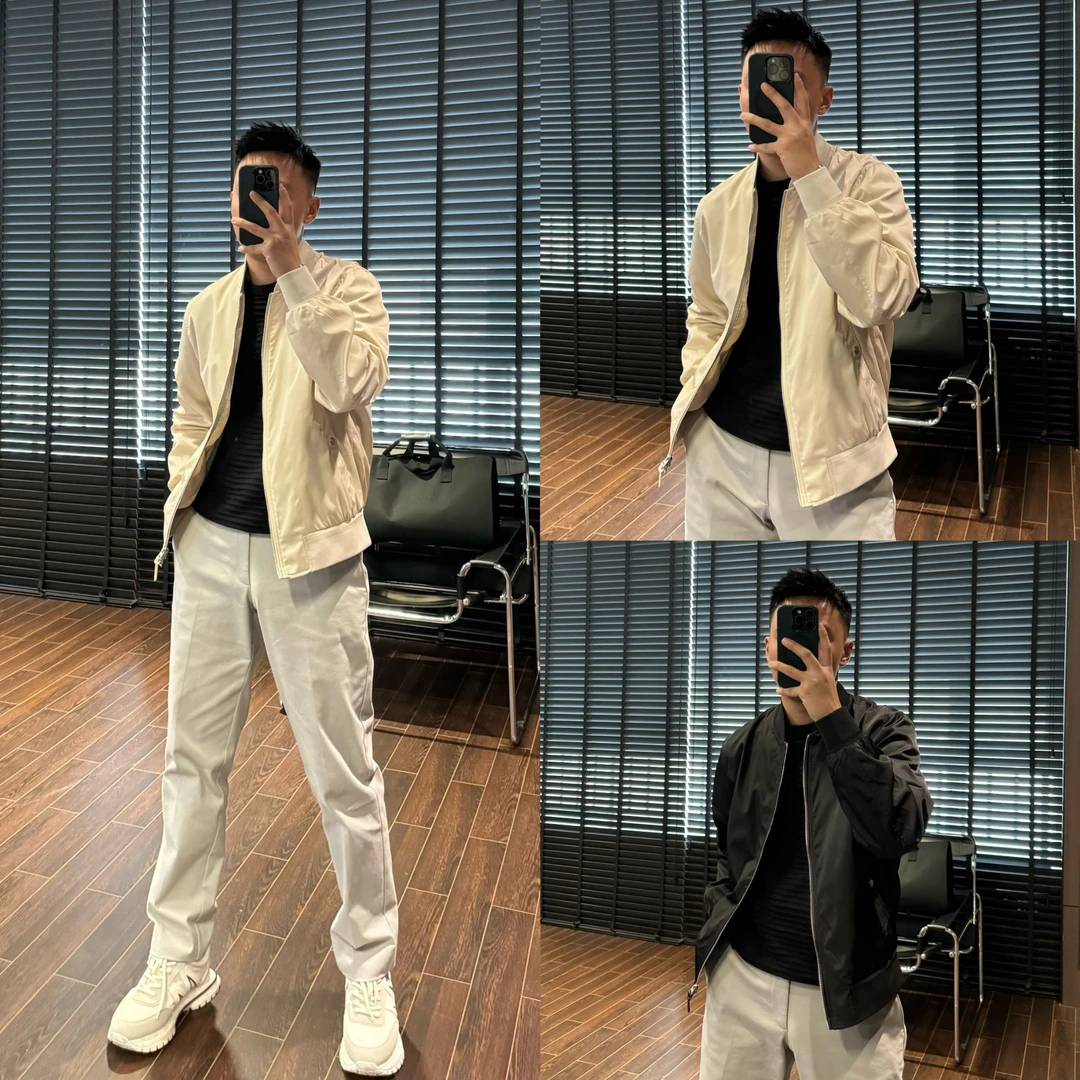 【T·F棒球领夹克】25春夏新品高奢高品质简约净奢棒球夹克06258608