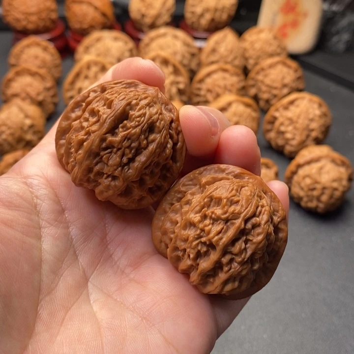 文玩核桃把件38尺蚂蚁沟