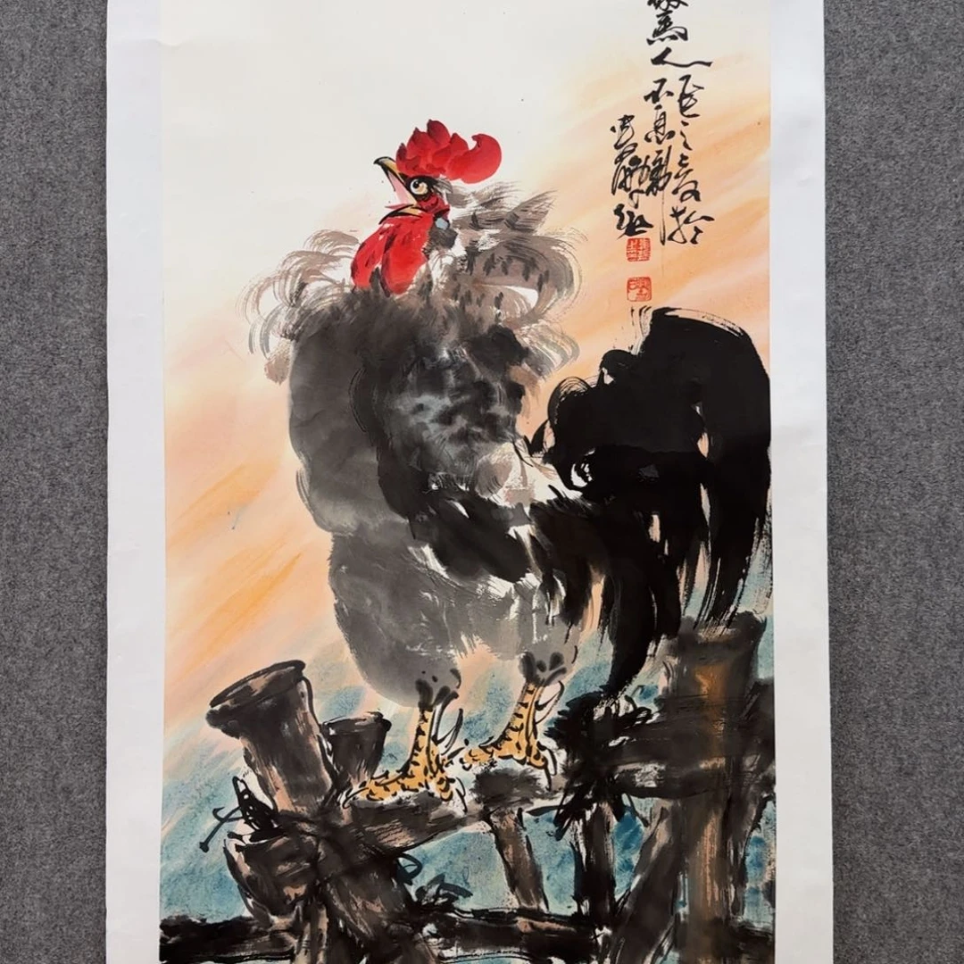 国画娄鹏老师手绘作品