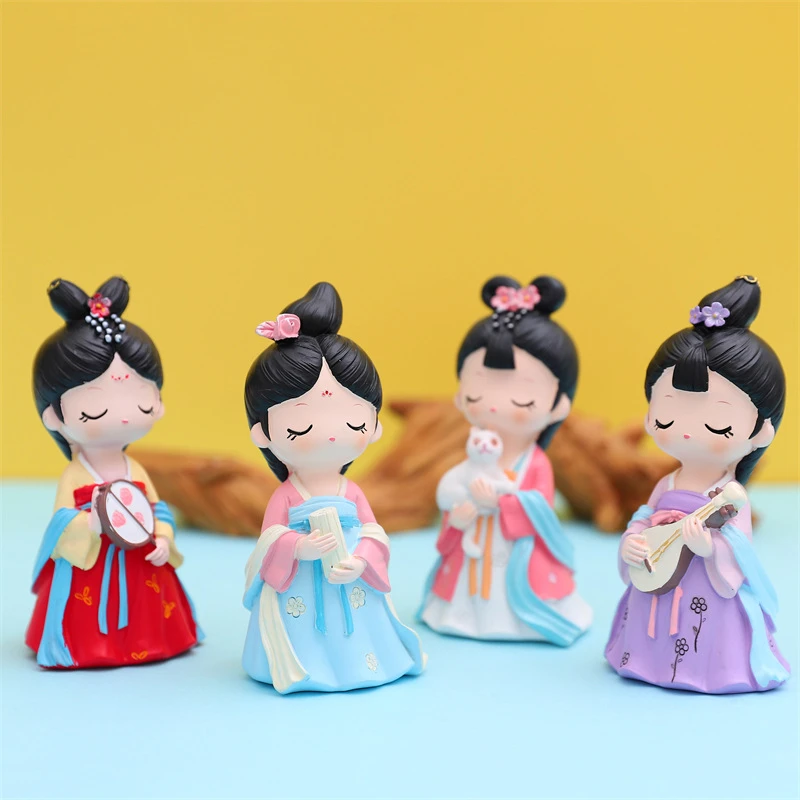 新盛世青绿唐小媚蝶恋花摆件创意系列家居卧室装扮小饰品学生礼品