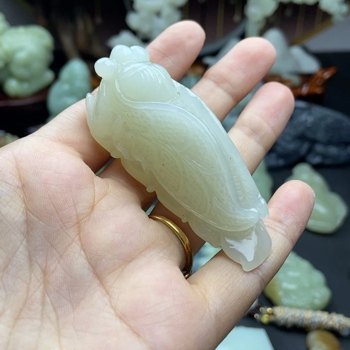 未镶嵌和田玉挂件