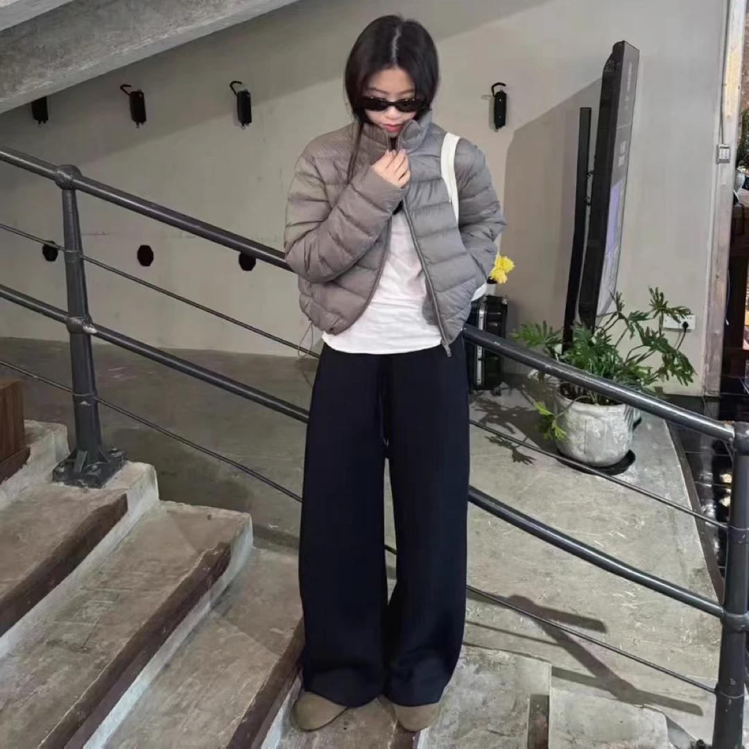 小韩泡菜立领显瘦保暖拉链排骨小雨外套