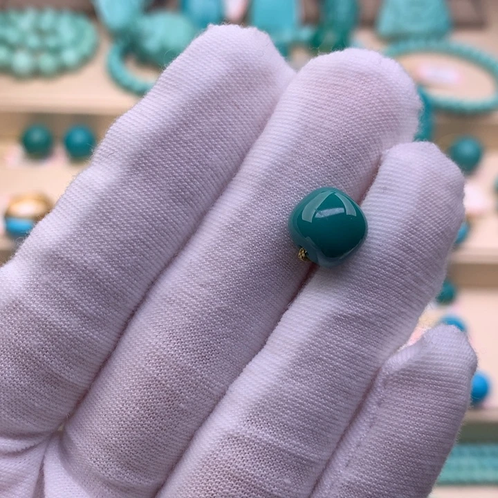 绿松石未镶嵌珠宝奇石9.6