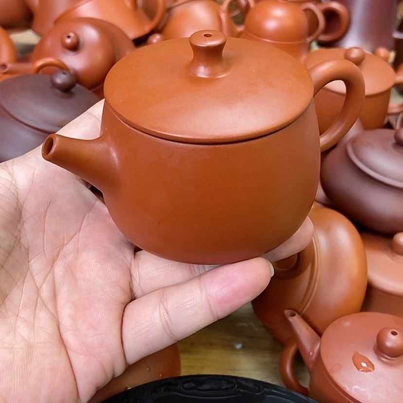 【闪购商品】茶壶朱泥130c c