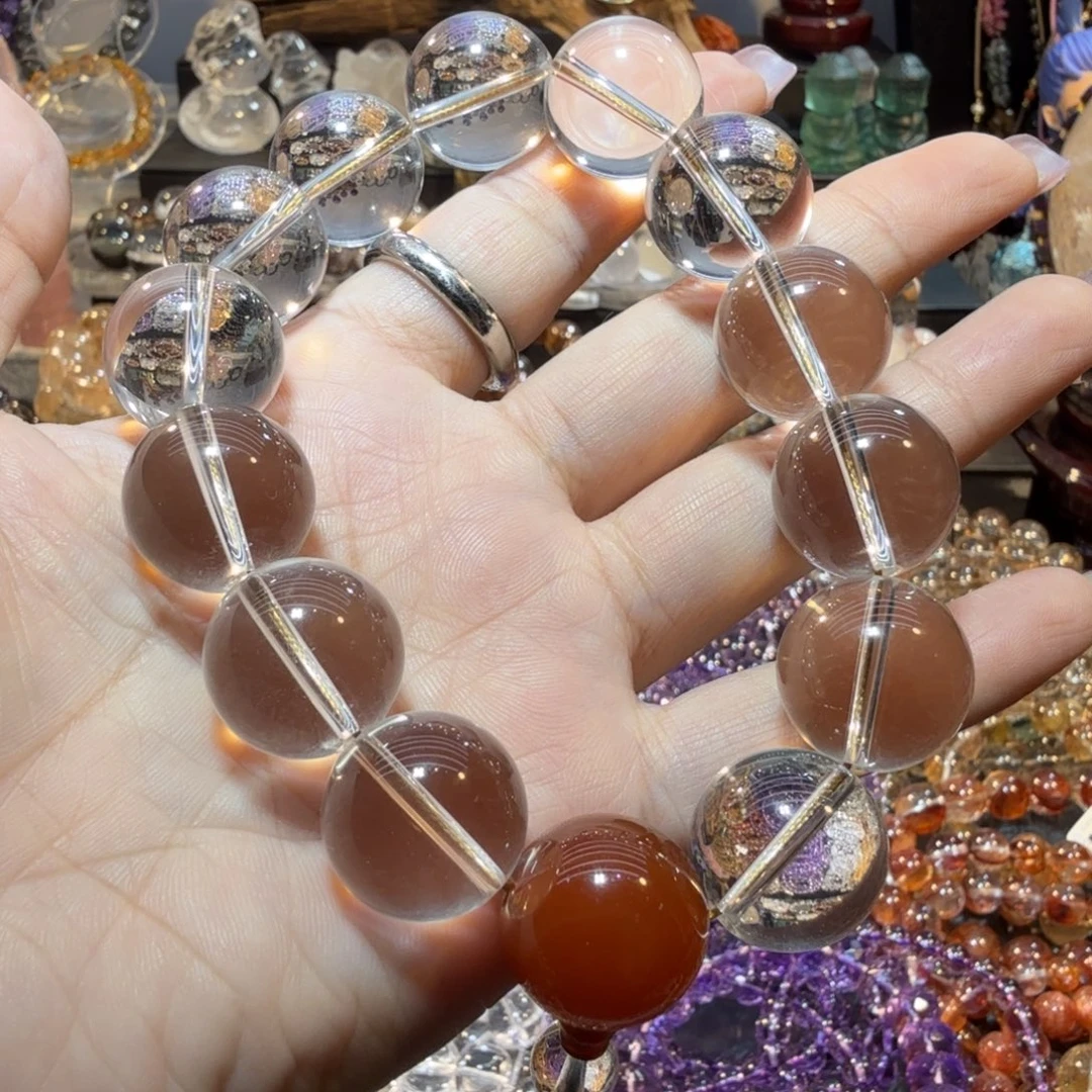 未镶嵌手链水晶白水晶