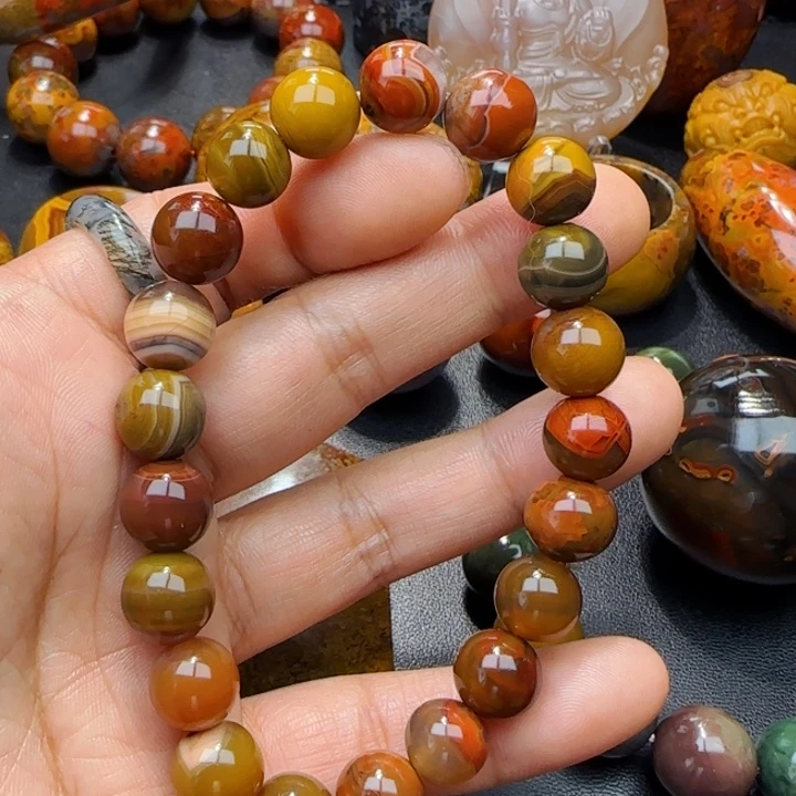 玛瑙/玉髓战国红玛瑙未镶嵌