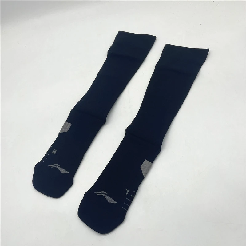 李宁运动袜男春跑训系列时尚舒适透气休闲长袜AWLT015-（3双装）