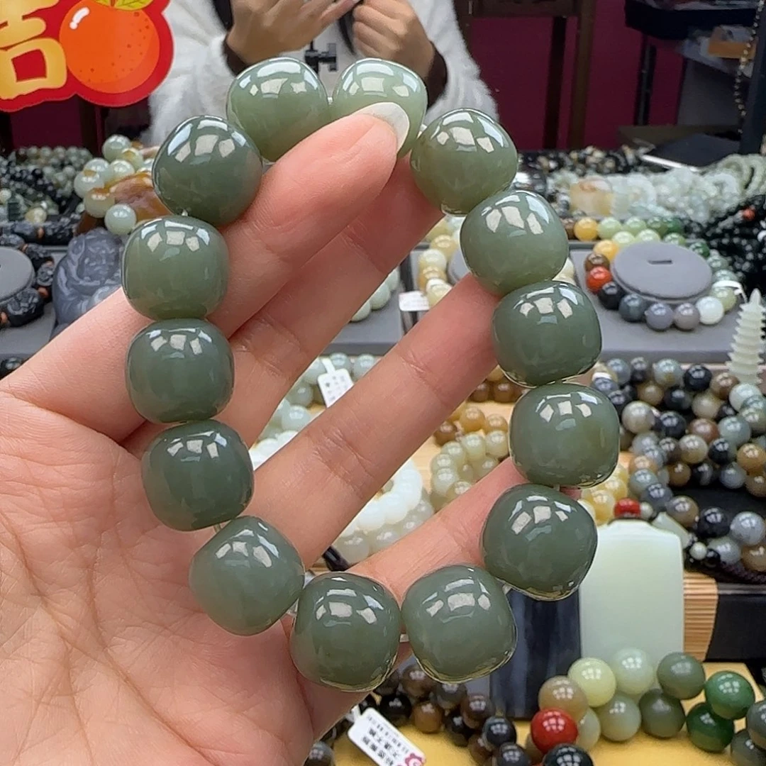 和田玉手链未镶嵌