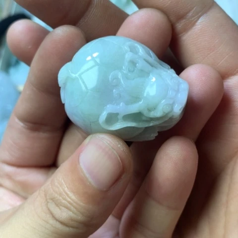 翡翠未镶嵌颈饰天然缅甸翡翠a货