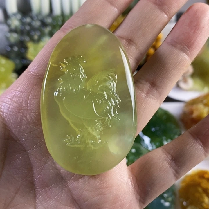 未镶嵌岫玉挂件吊坠