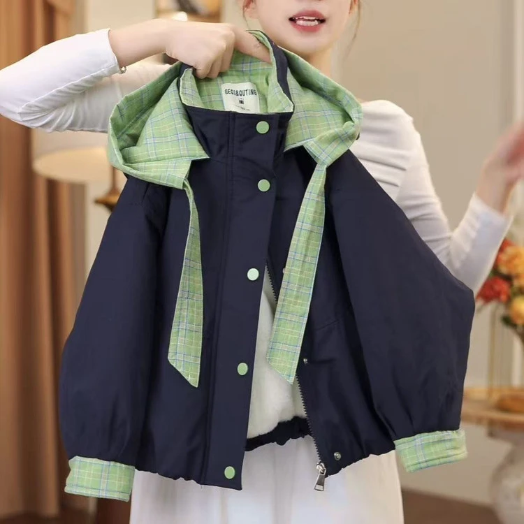 【加厚版】女童男童2025冬季棉袄新款棉服外套洋气儿童冬装上衣加棉