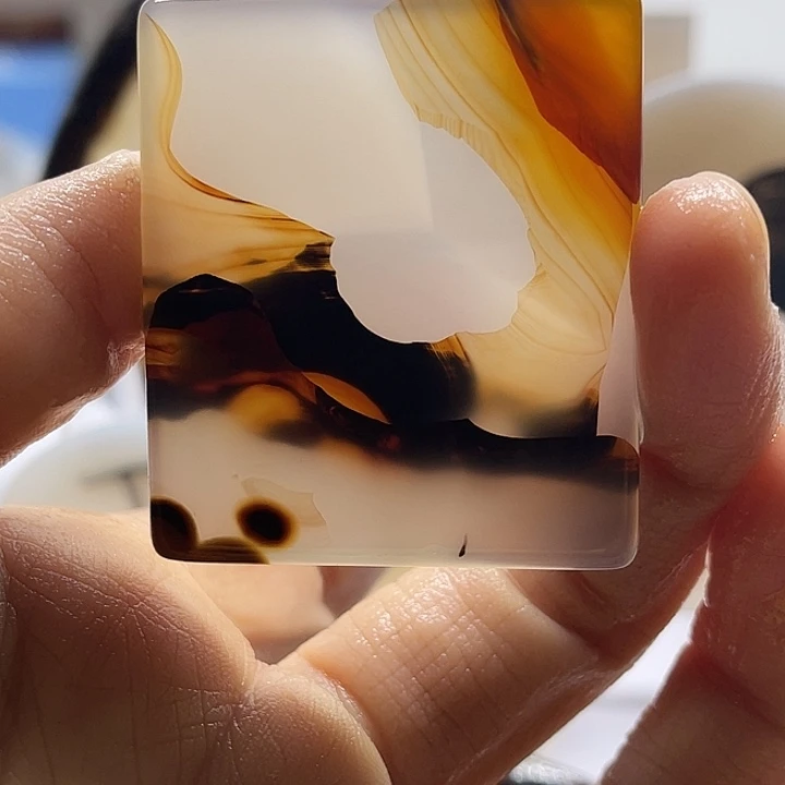 玛瑙/玉髓未镶嵌吊坠(不含链)