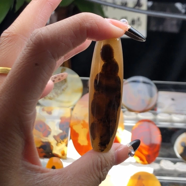 玛瑙/玉髓颈饰未镶嵌121