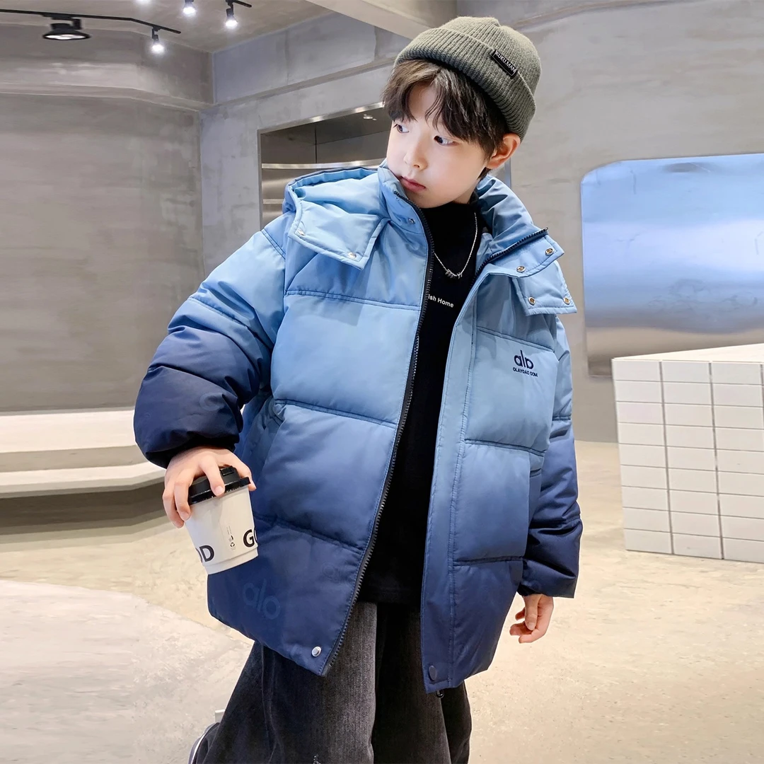 男童冬装加厚棉服2025新款棉袄冬季秋冬款中大儿童加厚棉衣外套潮