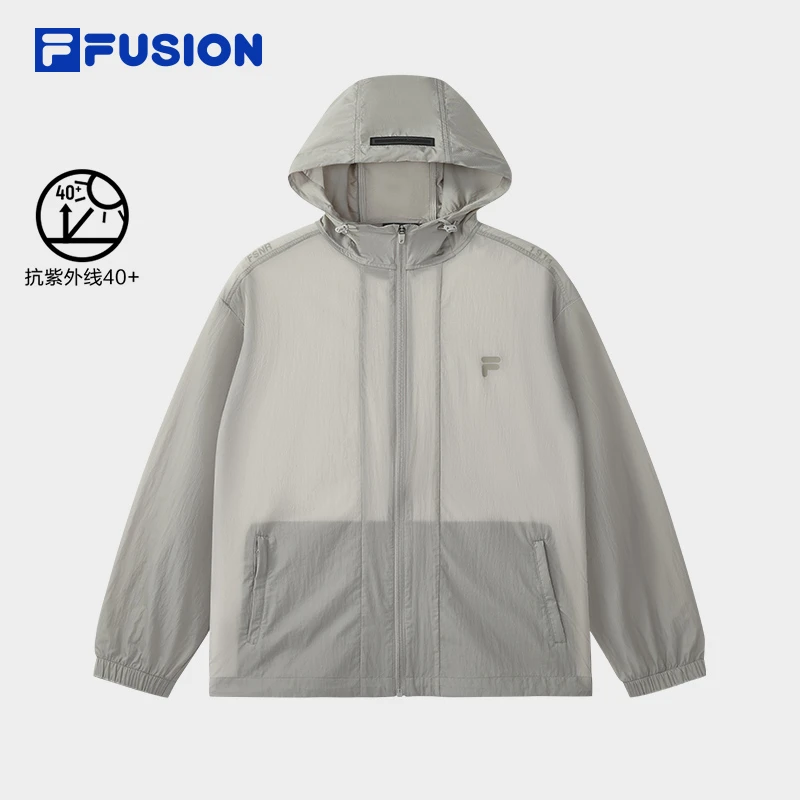 FILA FUSION【UPF40+】夏季防晒防紫外线薄款宽松男女款T11M525703F
