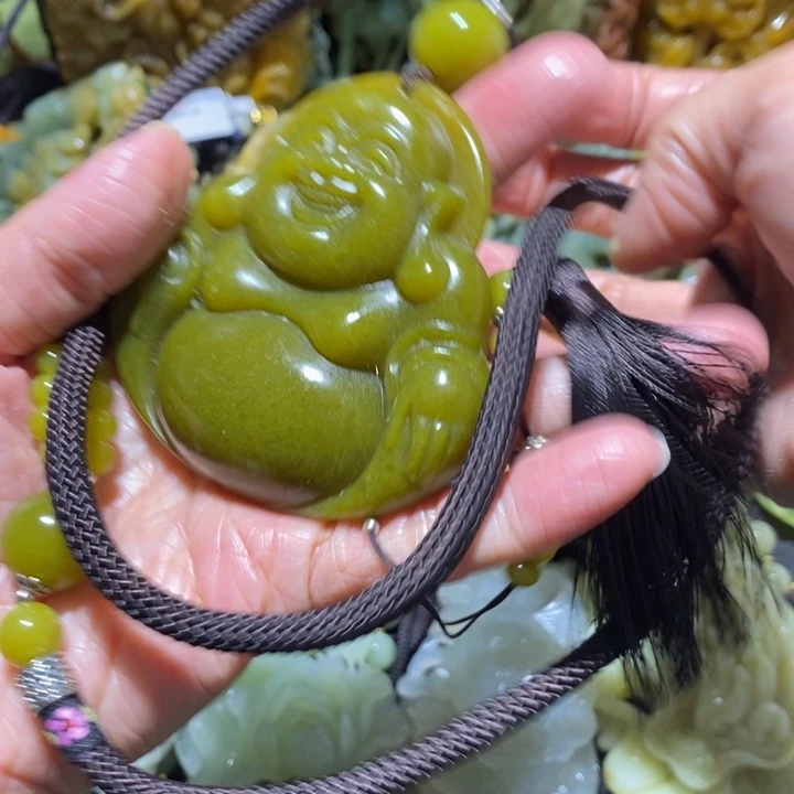 岫玉岫玉吊坠未镶嵌