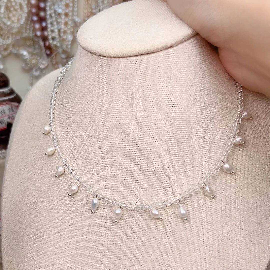 未镶嵌淡水珍珠耳饰