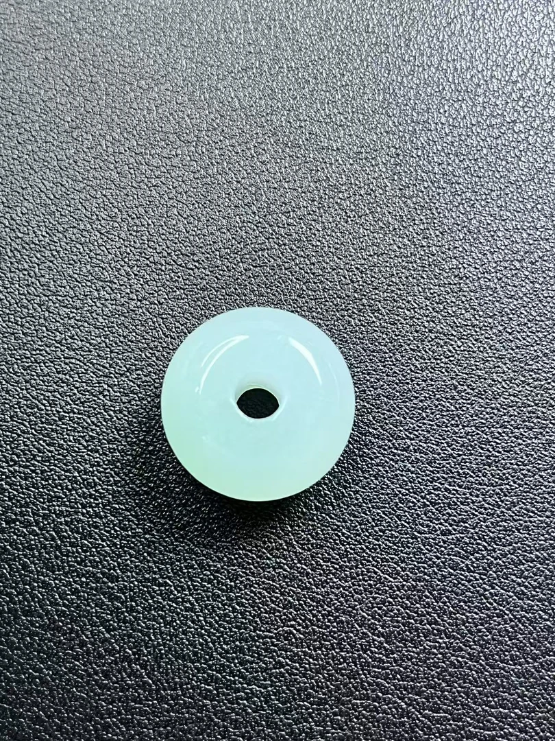 如意工厂甄选--高品质糯冰晴精美厚平安扣吊坠-KZ07多样性发