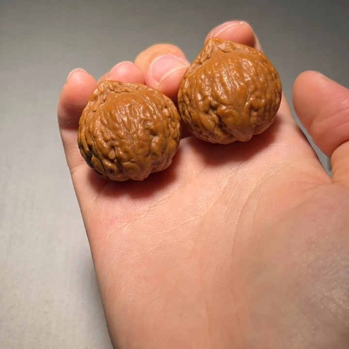 文玩核桃把件蒜头465