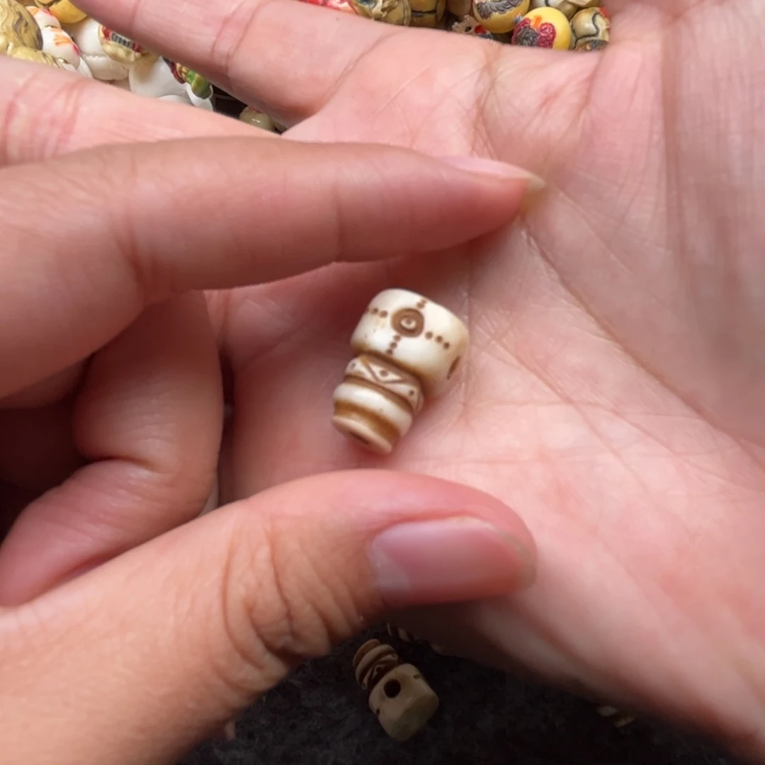 手串/手链鹿骨人工养殖驼骨45