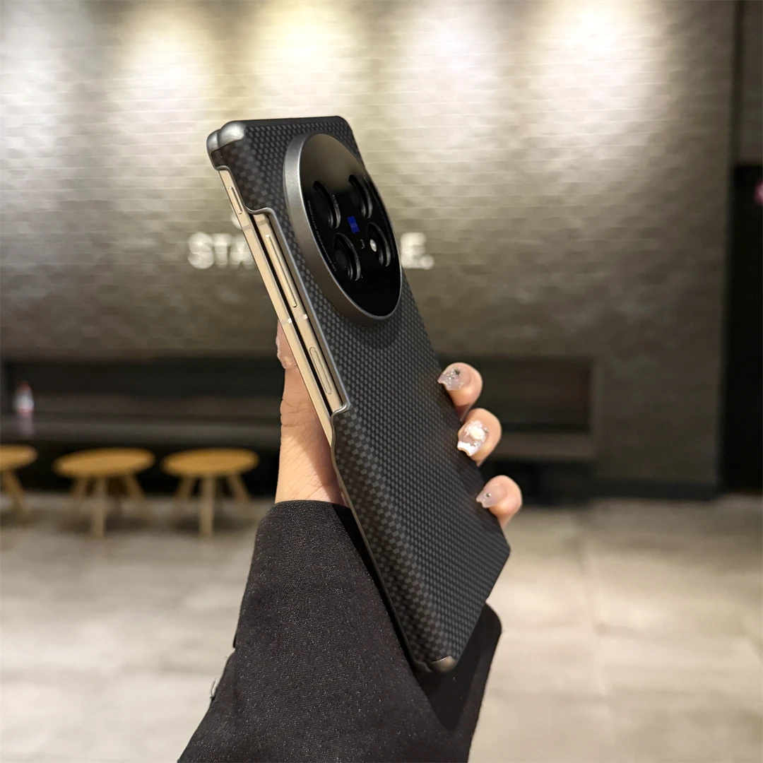 【双中轴保护】适用vivoxfold5手机壳新款碳纤纹理高档商务外壳