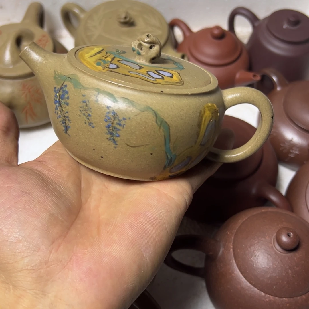 紫砂茶壶宜兴原矿紫砂壶200毫升容量