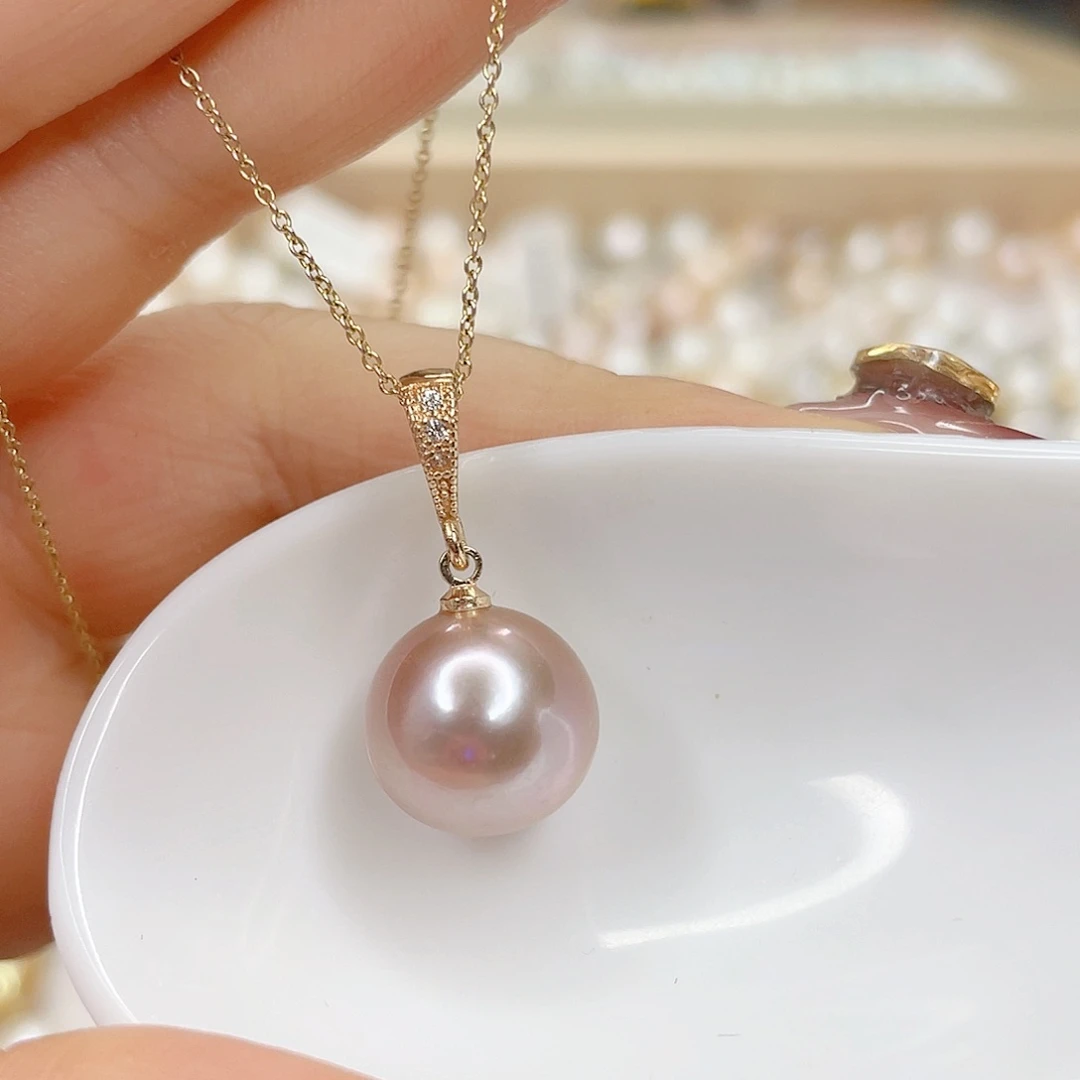 淡水珍珠未镶嵌吊坠(赠链)