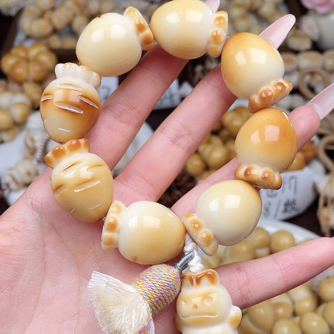 吊坠白玉菩提成品c