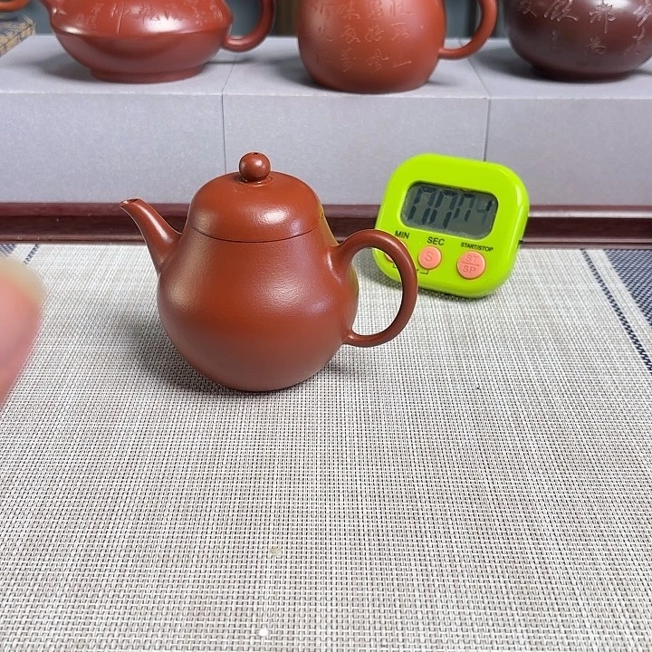 酷***米紫砂茶壶宜兴原矿泥料手工紫砂壶