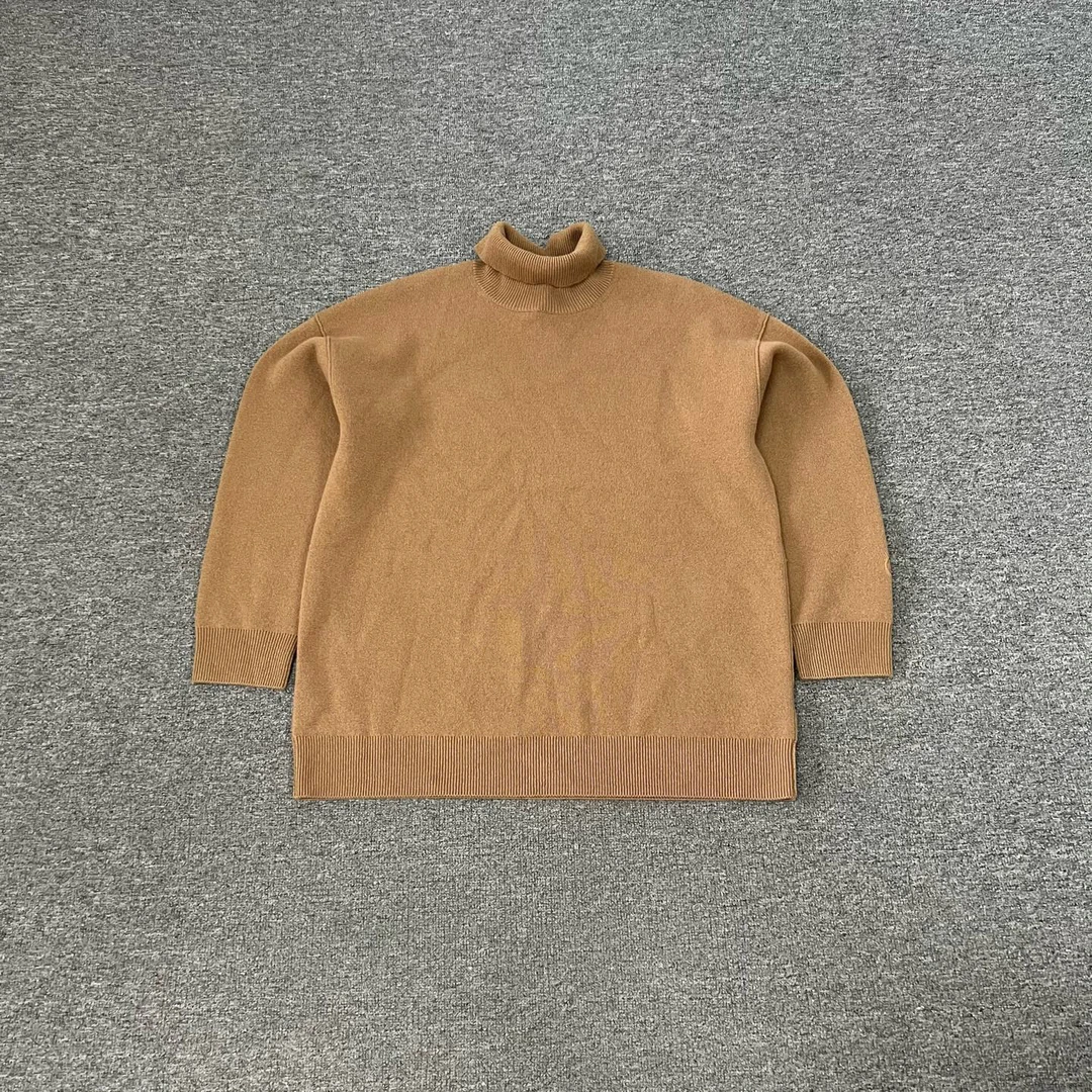99新 AMIPARIS Burberry 巴宝莉 刺绣Logo 高领羊绒毛衣 99新 M码