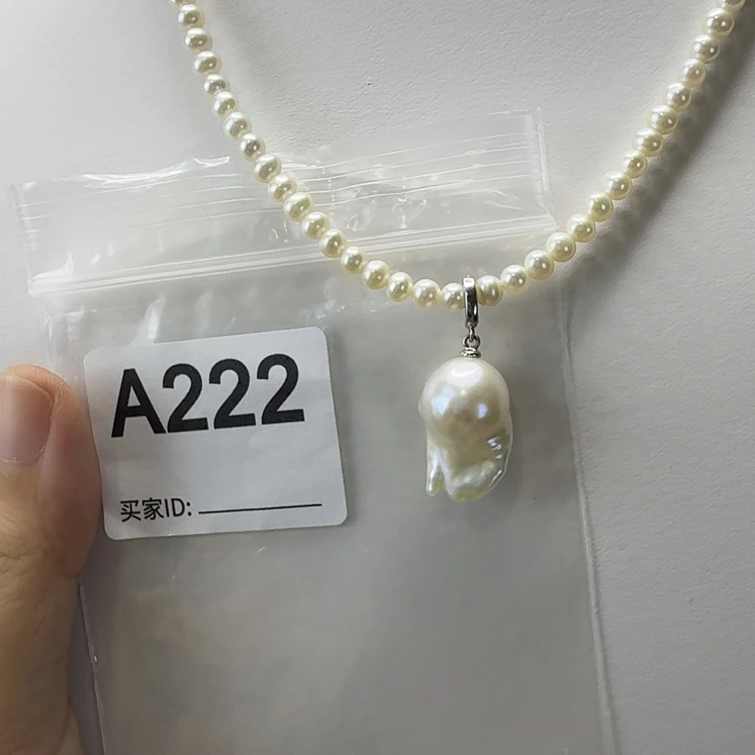 吊坠(不含链)淡水珍珠合金
