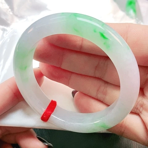 未镶嵌手镯翡翠正圈2760