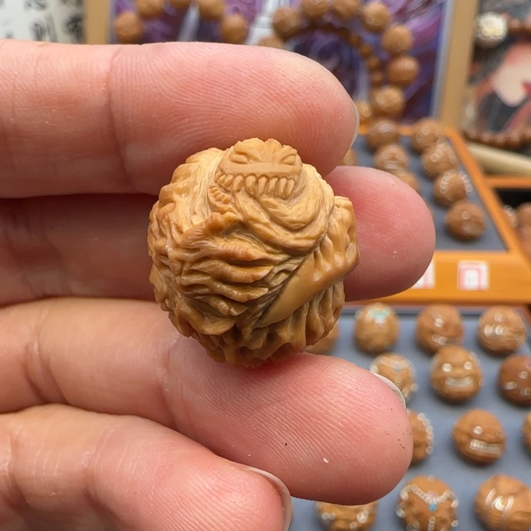 当***炮猴头核桃吊坠毒液