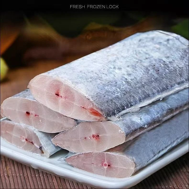 新鲜大号海捕带鱼段七斤送一斤(去头去尾没有冰)一斤10到12段