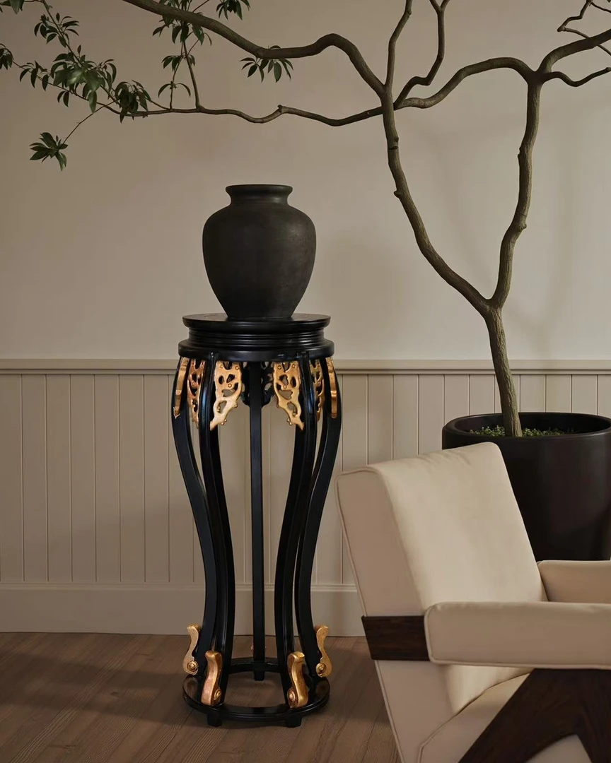 T413 现代装饰花架 36*36*82cm