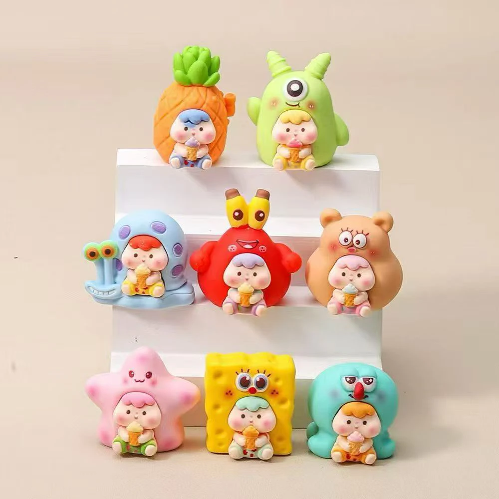 【九宫格】海绵宝宝崽崽 树脂桌面装饰品