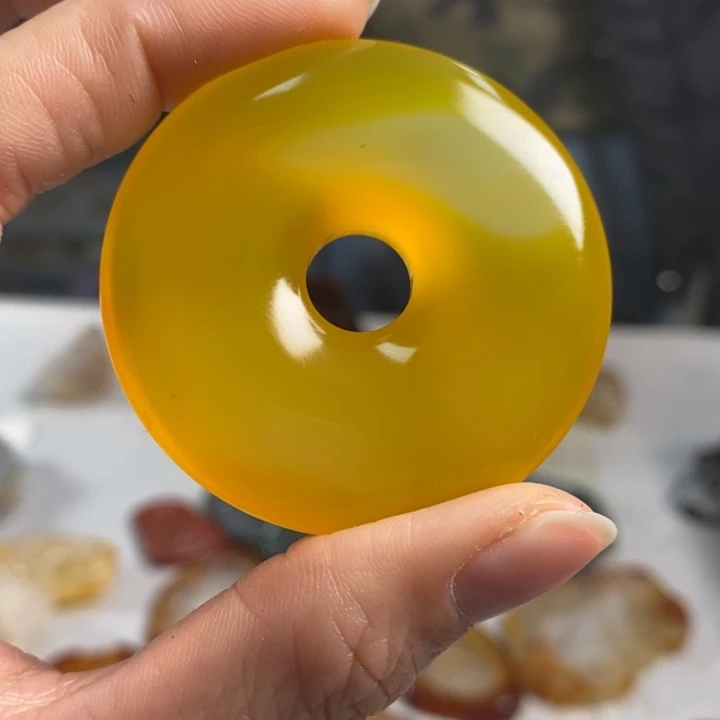 玛瑙/玉髓吊坠(不含链)未镶嵌